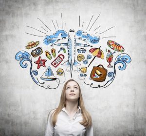A woman with a creative mind