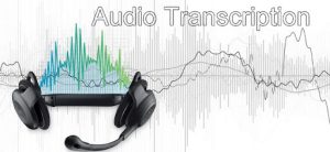 Audio to text transcription