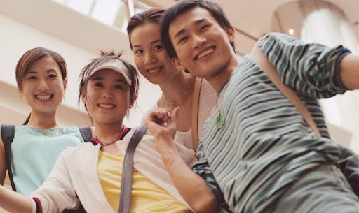 A group of young adults