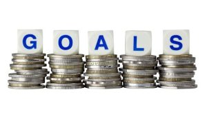 A picture representing financial goals
