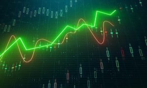 A picture of the stock market trends