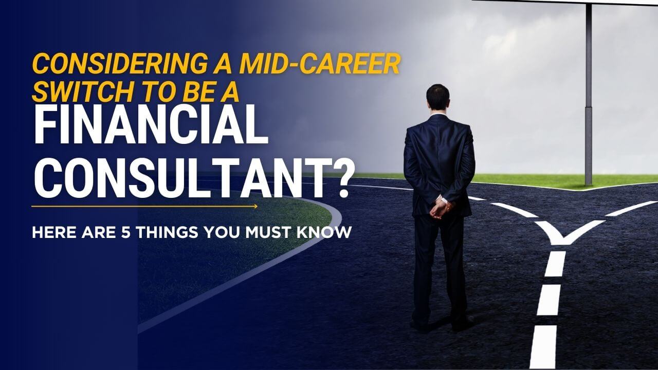 Mid-career switch to be a financial consultant